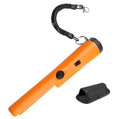 Detector de metales Pinpointer – Waterproof Handheld Wand, High Accuracy Finder, Portable Treasure Locator, Compact Detection Device | Practical Tool for Kids Indoor Outdoor Beach Hunting Exploration