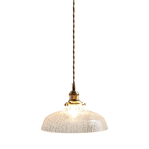 Lámpara de latón y cristal kulgony con casquillo E27 para decoración interior