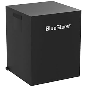 BlueStars Central Air Conditioner Cover for Outside Units – Waterproof Heavy Duty Weather Resistant Outdoor AC Cover – 36″x36″x39″ (Black)
