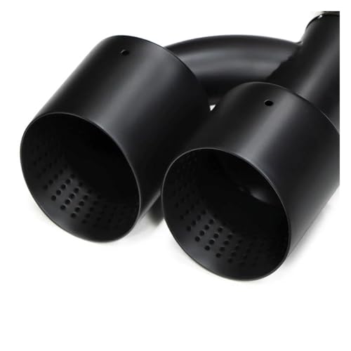 Tuyau d'échappement pour Golf 7 GTI : embouts quadruples 101mm en acier inoxydable mat