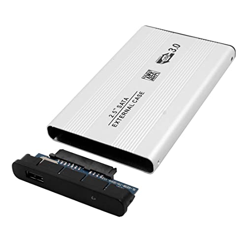 Caja externa de disco duro USB 3.0 de aluminio para portátil 2.5" miniatura 3