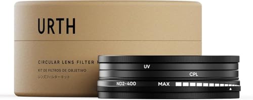 Amazon | Urth 82mm UV, 偏光 (CPL), ND2-400 レンズフィルターキット