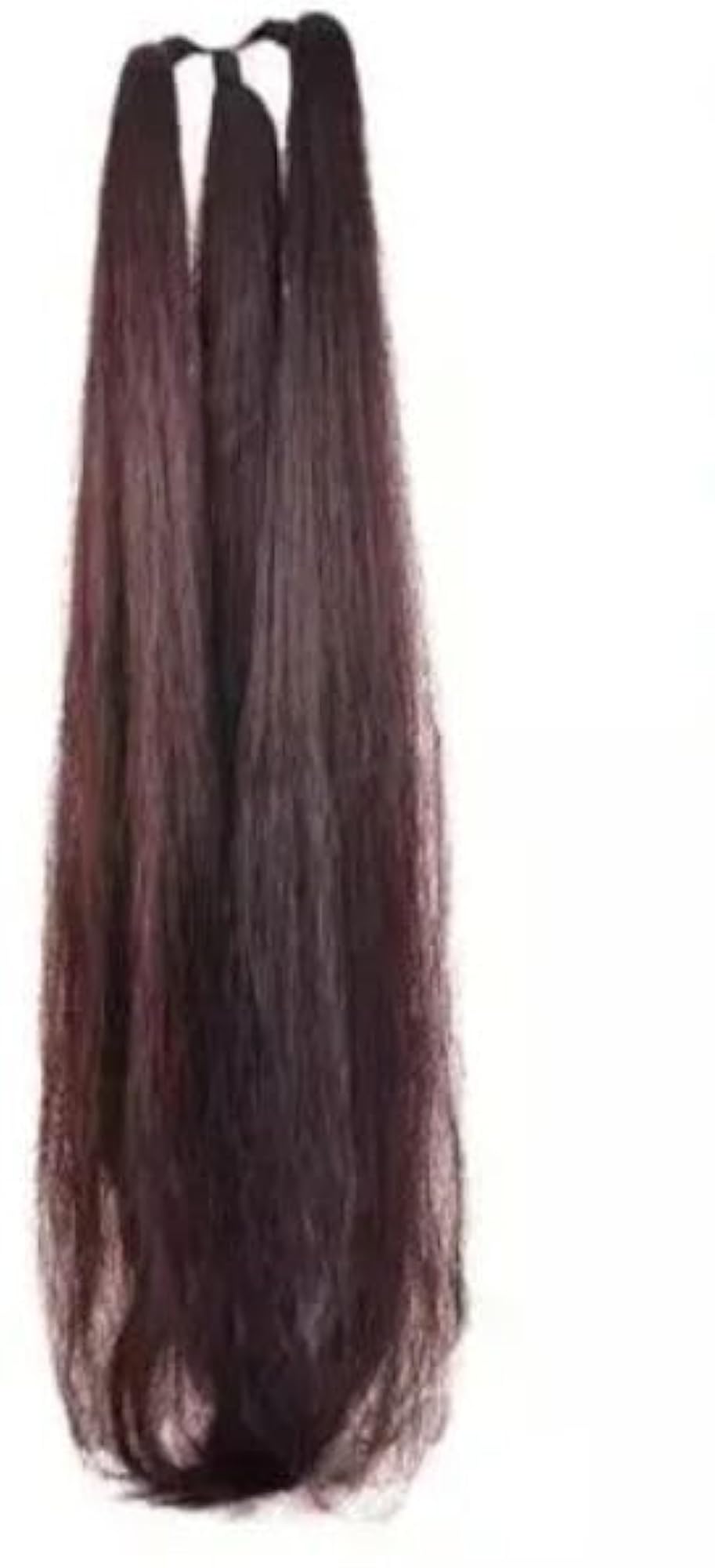 Artificial Women's Brown Choti Hair Extensions, 26 Inch