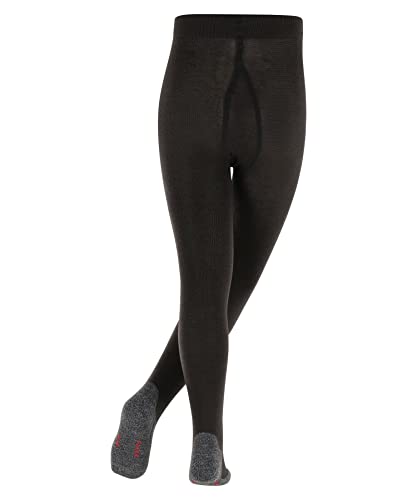Falke Unisex Kids Active Warm Tights, Merino Wool, Black (Black 3000), 10-12.5, 1 Pair #TOP1