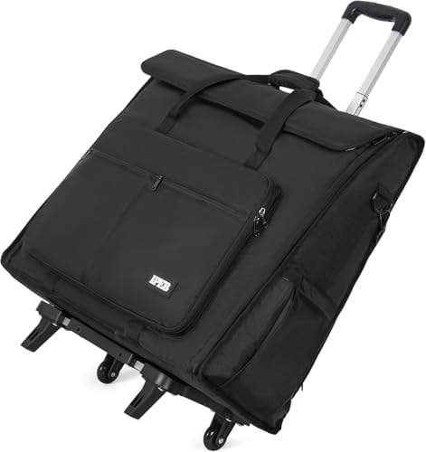 Rolling Travel Carrying Tote Bag with Wheels Compatible with Apple iMac Desktop Computer for 24 inch 21“ Monitor and Accessories2
