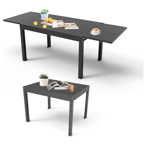 Domi Aluminum Extendable Dining Table Cover