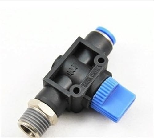 Plastic Pneumatic Fittings Hand Valves 08-R1/8inch 1Pcs