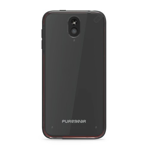 Slim Shell Case for HTC Desire - Clear/Black