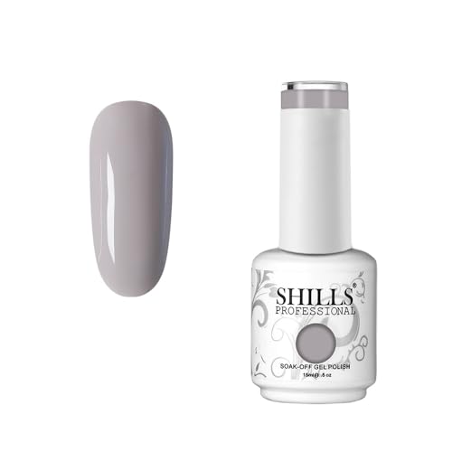 Image of SHILLS PROFESSIONAL UV /LED Soak Off Gel Polish (Gel Nail Polish) Nail Art Nail Polish Color Shade 167, Glossy Finish, 15ml