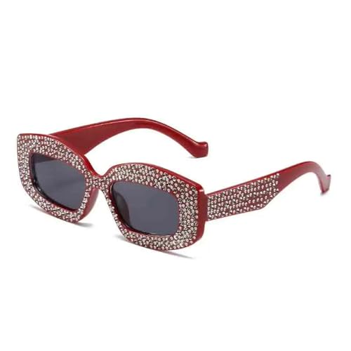 Lunettes de soleil de luxe esthétique punk haute couture femme