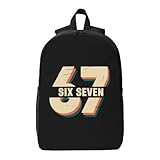 Dasongff 67 meme Zaino da ragazza primaria in velluto a costine...