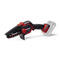 Einhell Cordless Pruning Saw 18V Power X-Change 12.5cm Cutting Length Mini Chainsaw Cordless with Brushless Motor, Hand-held Electric Saw Without Battery GE-PS 18/15 Li BL Solo