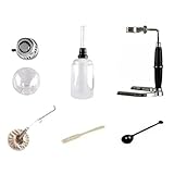 CFTGIW Hand Gebrühte Kaffeemaschine Siphon -Stainl -Stahl Basis Kaffeemaschine für Heimbüro Handle der Topf Sufi Hand Gebrühte Maschinee Maschineee