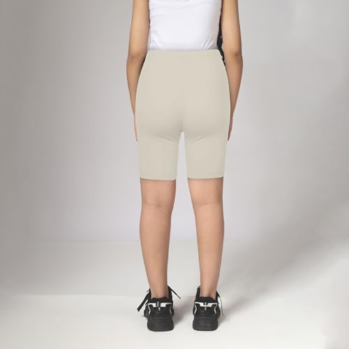 Image of KYDA KIDS Anti Bacterial Under Skirt Shorts for Girls - Under Dress Uniform Shorts & Stretchable Shorties Tights for Girls