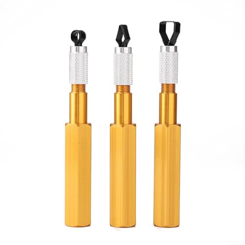 Valixirant Mango cortador de esquina de aleación de aluminio con 3 para revestimiento de suelo de vinilo de PVC y nivelación de electrodos de soldadura, azul, amarillo y rojo (amarillo)