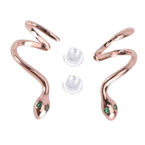 Boucles oreilles serpent dorées femmes - Créoles fines accessoires de mode