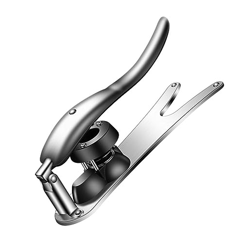Cabilock Portable Stainless Steel Nut Shucker Manual Chestnut Clip for Fast Nut Cracking Wear-resistant Walnut Opener Kitchen Gadget for All