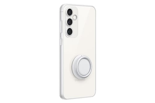 Image of Samsung Galaxy S23 FE Clear Gadget Phone Case, Protective Cover with Grip, Kickstand, Accessories and Attachments Included, Scratch Resistant, US Version, EF-XS711CTEGUS, Transparent