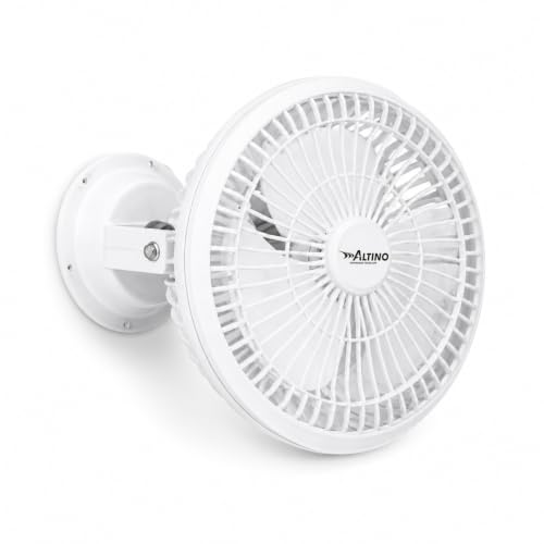 Image of Altino Premuim Powerful Multipurpose Wall cum Cabin /Table Fan for Home & Office| High Air Delivery| Anti-Dust Decorative Star Rated Table Fan | Easy to Clean, 1 Yr Warranty (White, 12 Inch)