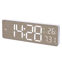 Amazon.co.jp: SLOWER [LEDデジタル時計] 置き時計 壁掛け時計