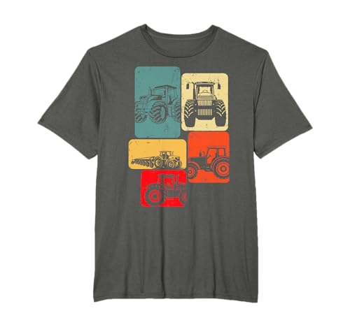 Tracteur Enfant Garçon Agriculteur Fermier Homme T-Shirt