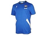 Macron Karlsruher SC Travel Shirt 22/23 blau KSC Fan Tee T-Shirt Jersey, Größe:XL