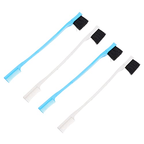 FOMIYES Dual Head Eyebrow Brush Makeup Eyelash Grooming Comb 8pcs Beauty Tool Set Lightweight Portable Perfect for Travel