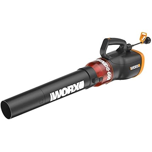 WORX 12 Amp Turbine Electric Leaf Blower for Daily Leaf Removal, WG520