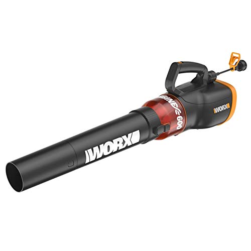 WORX 12 Amp Turbine Electric Leaf Blower for Daily Leaf Removal, WG520
