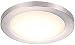 Cloudy Bay Ceiling Light Fixture,12" LED Flush Mount,17W 5000K Day Light Dimmable,1100lm -120W Incandescent Equivalent,Brushed Nickel Finish