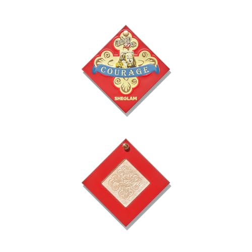 SHEGLAM Medal of Courage Highlighter The Wizard of OZ Highlighter Palette High Glossy and Natural Glow Highlighter Makeup