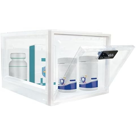 ADERTOS Lockable Medicine Storage Box Cover