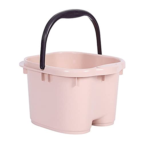 Bez pokrywki Wiadro do kąpieli stóp Miska do mycia stóp Plastikowa wanna do moczenia stóp Produkty łazienkowe Beczka do mycia stóp Domowe moczenie stóp Lucky Star