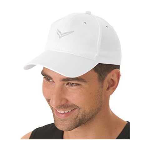 Trigema Men's Baseball Cap White Weiß (weiss 001) Large Cover