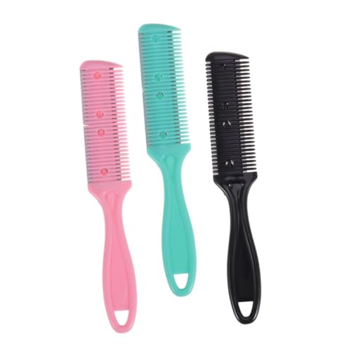 Gogogmee Hair Thinning Comb 9pcs Double-sided Hair Cutting Razor Comb Styling and Hairdressing Function