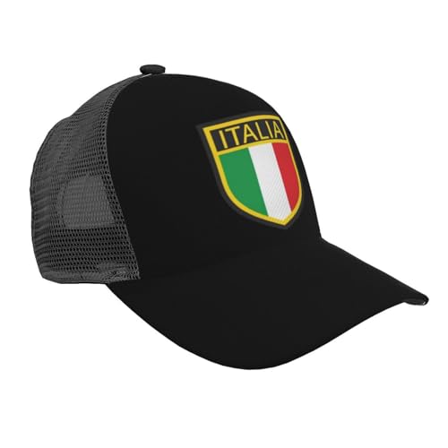 Italia Italy Italian Flag Unisex Mesh Baseball Caps - Classic Adjustable Hat
