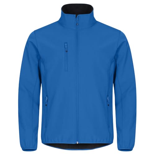 CliQue Mens Classic Soft Shell Jacket (XXL) (Royal Blue)