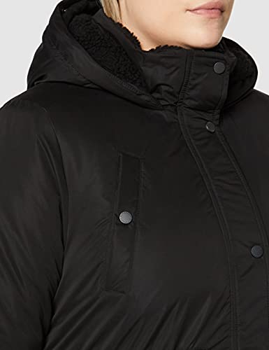 Superdry Nadare Microfibre Parka Giacca, Black, XL...