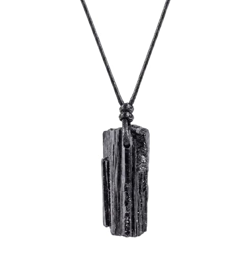 Sunongxin Black Tourmaline Necklace...