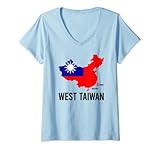 Photo Gallery donna west taiwan shirt west taiwan tshirt west taiwan maglietta con collo a v Photo Gallery donna west taiwan shirt west taiwan tshirt west taiwan maglietta con collo a v