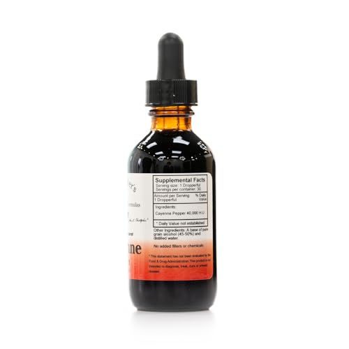 Image of Christopher's Original Formulas Cayenne Extract - 2 fl oz Liquid | Premium Herbal Supplement for Wellness