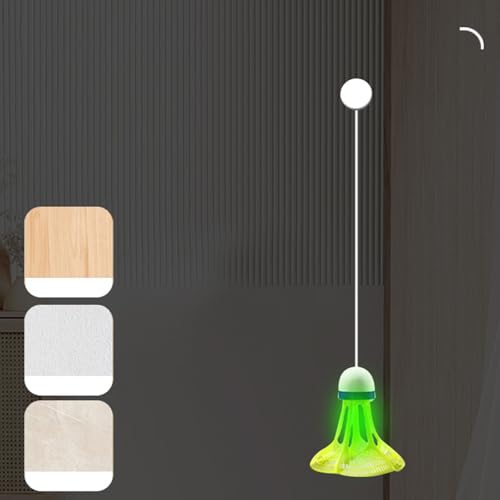 Interior Badminton -Set, Badminton -Trainingset, Leichte -Balls Innenraum - Tragbare -Trainingsausrüstung Für Pra