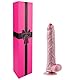 15,3 cm kleiner Anfängerdildo, realistischer Dildo mit unbeschnittener Vorhaut. Schlanker Analdildo, Silikon ultradünner Dildo Analplug, Saugnapf kleinerDildo, geeignet für Frauen, Männer, Anfänger