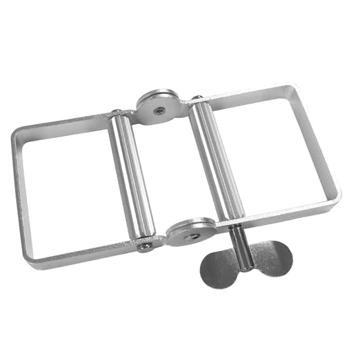 Rouleau de tube de dentifrice – Outil presse-agrumes pour dentifrice manuel en alliage d'aluminium | Presse-agrumes pour tubes de peinture à l'huile sans