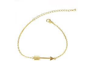 Adjustable Silver Arrow Friendship Bracelet