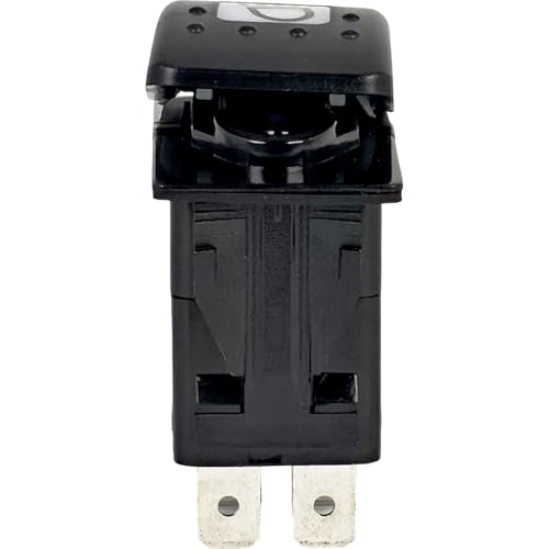 Interruptor basculante 701-60004 12V 6 pines compatible con mandos de tractor JCB 3D 5