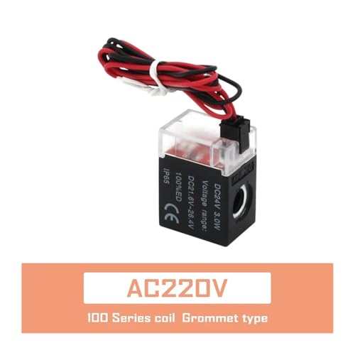 Bobine d'électrovanne 4V210-08 24V CC pour distributeur pneumatique - 3