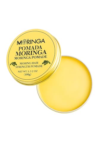 Zest Of Moringa Hair Pomade for Men & Women- Water Based Hair Wax with Chocolate Scent | Hold for 24 Hours & for All Hair Types| Fresh and Easy to Use Gifts for Men -3.52oz/100g