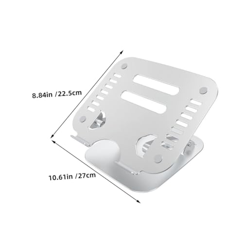 Soporte portátil ajustable para laptop de aluminio miniatura 2