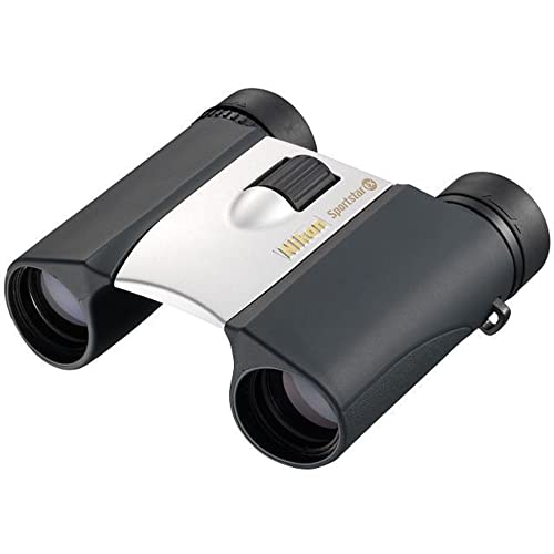 Nikon 8x25DCF Sportstar EX   Binoculares (300g, 11.4 cm, 10.3 cm) Negro, Plata